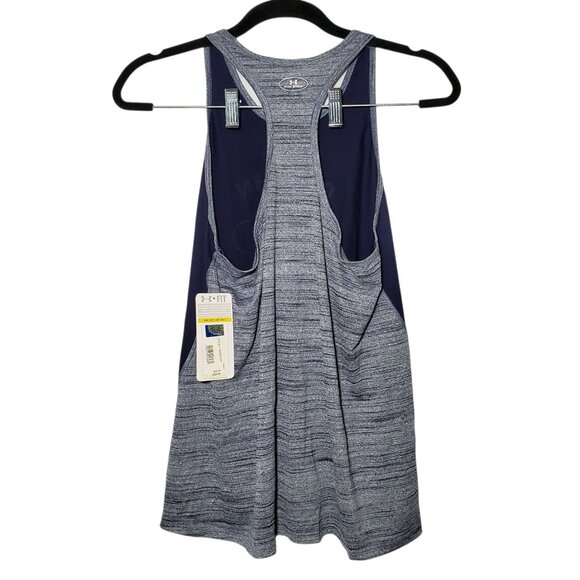 Under Armour NCAA Auburn Tigers Singlet Tank Top Women's M NWT Navy Gray - Picture 3 of 5